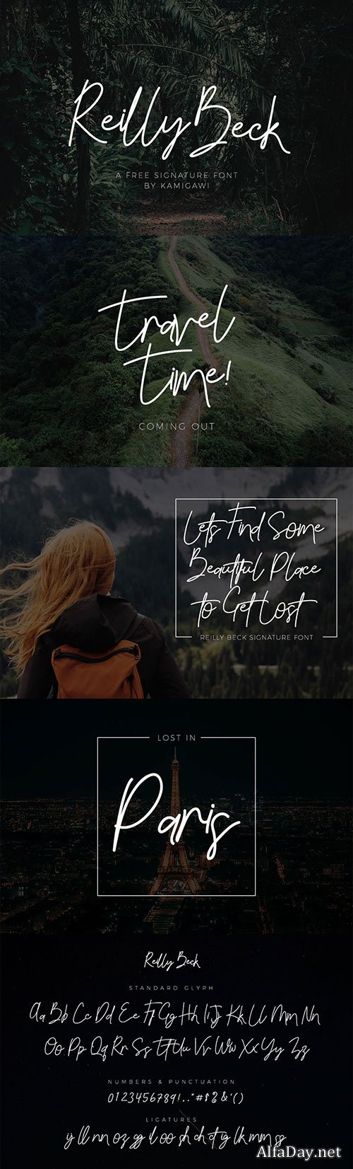Reilly Beck Signature Font