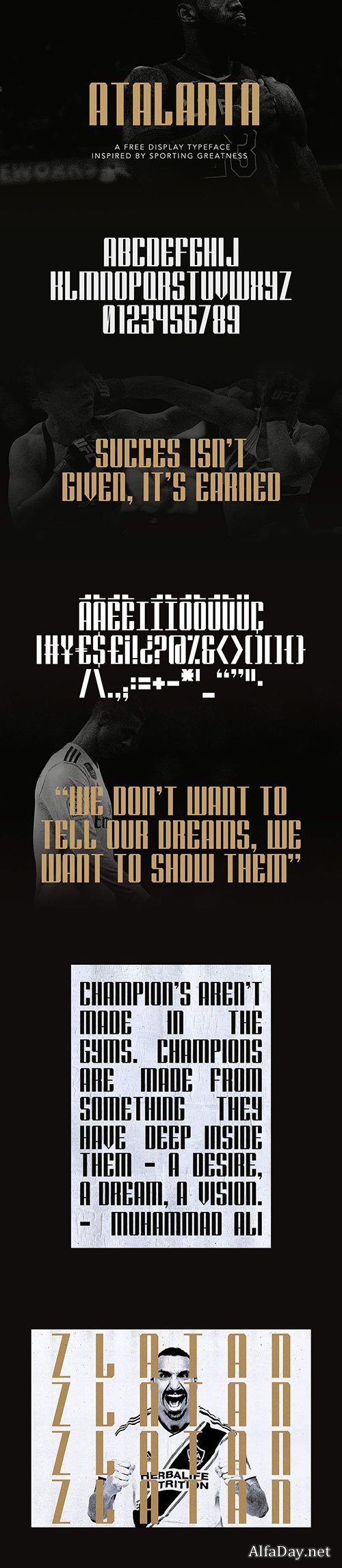 Atalanta Display Font Atalanta Display Font