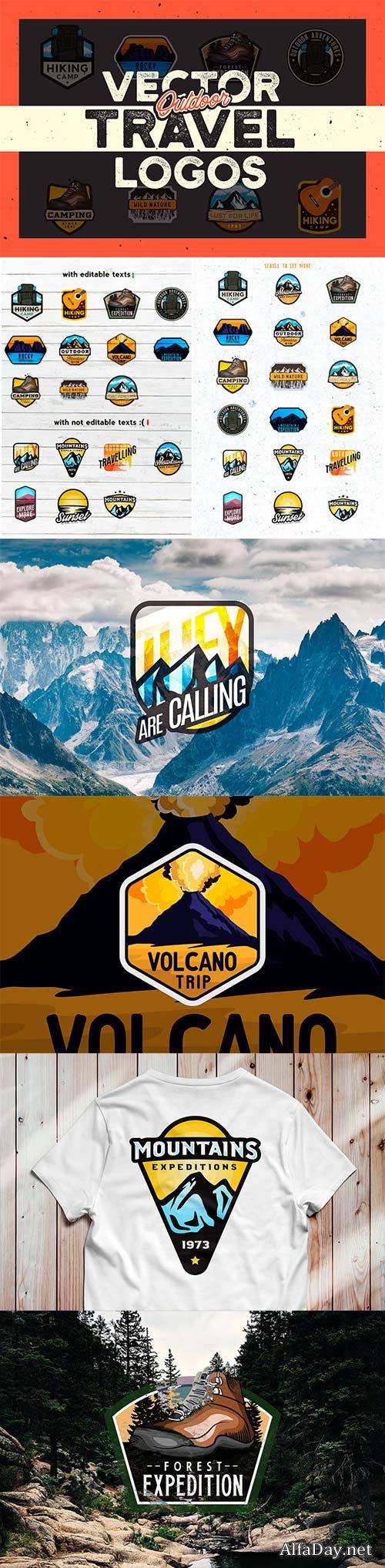 CM - OUTDOOR TRAVEL LOGOS 2920343