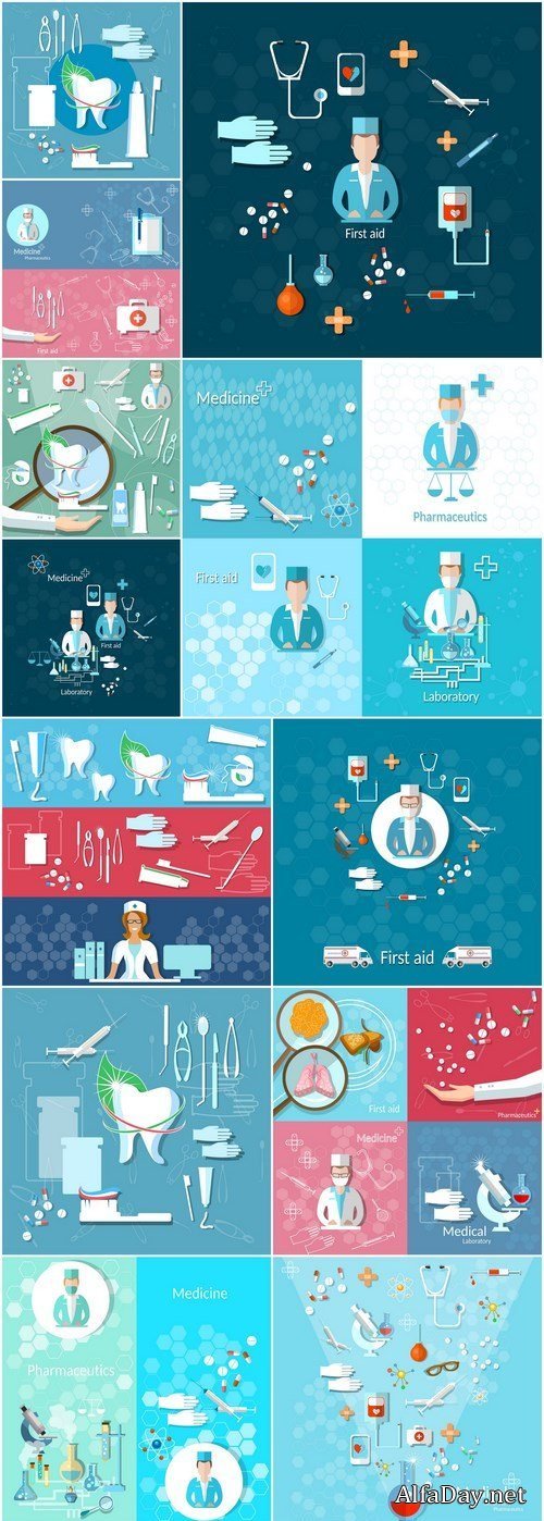 Medical set - 14xEPS