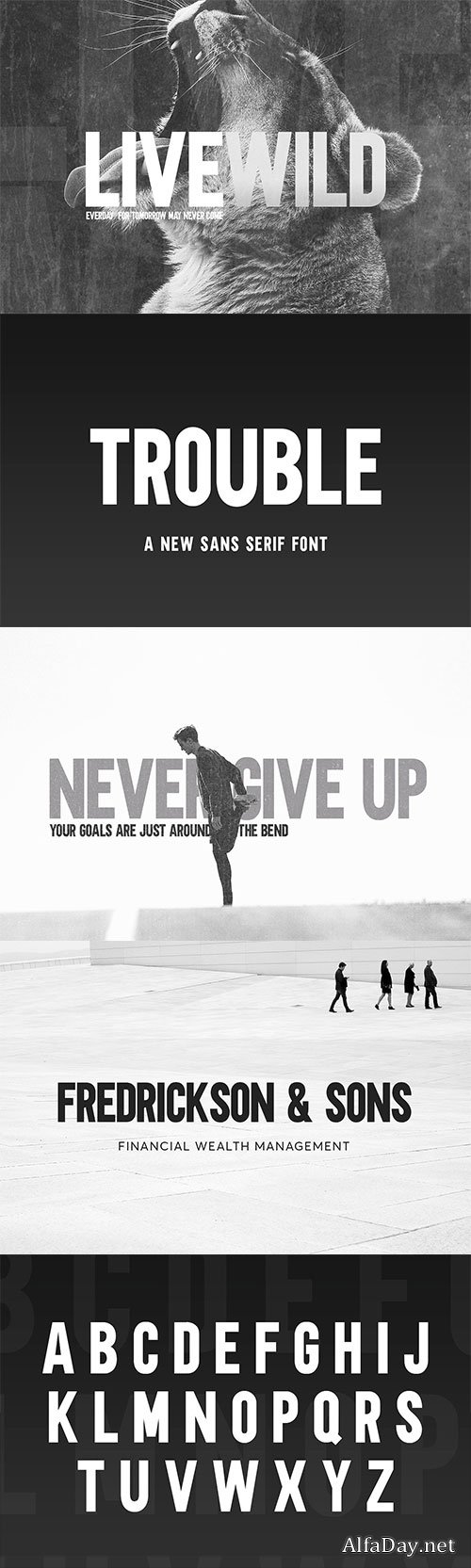 CM - Trouble Font 2939370