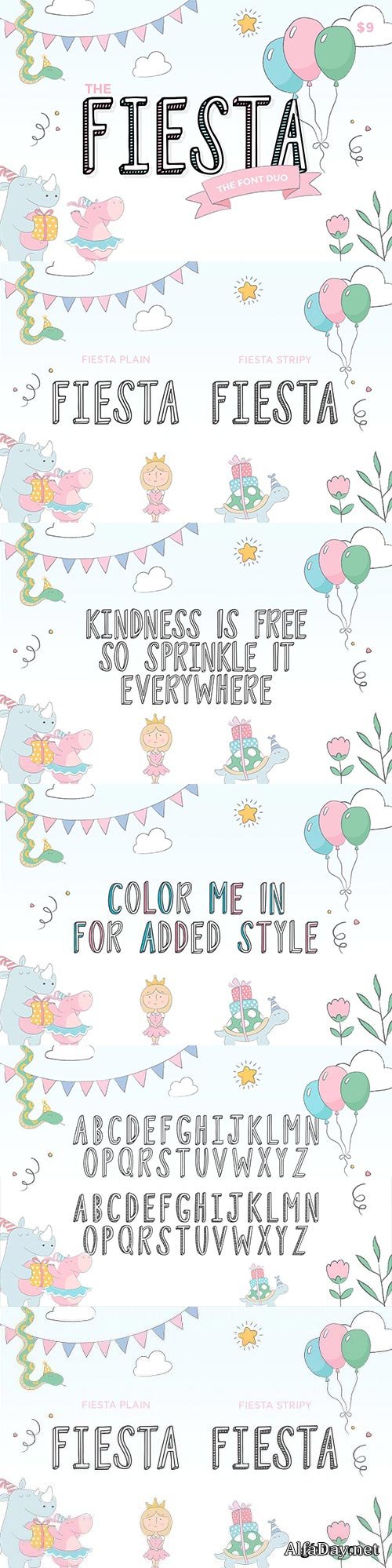 CM - Fiesta Font Duo (ONLY $9) 2951476