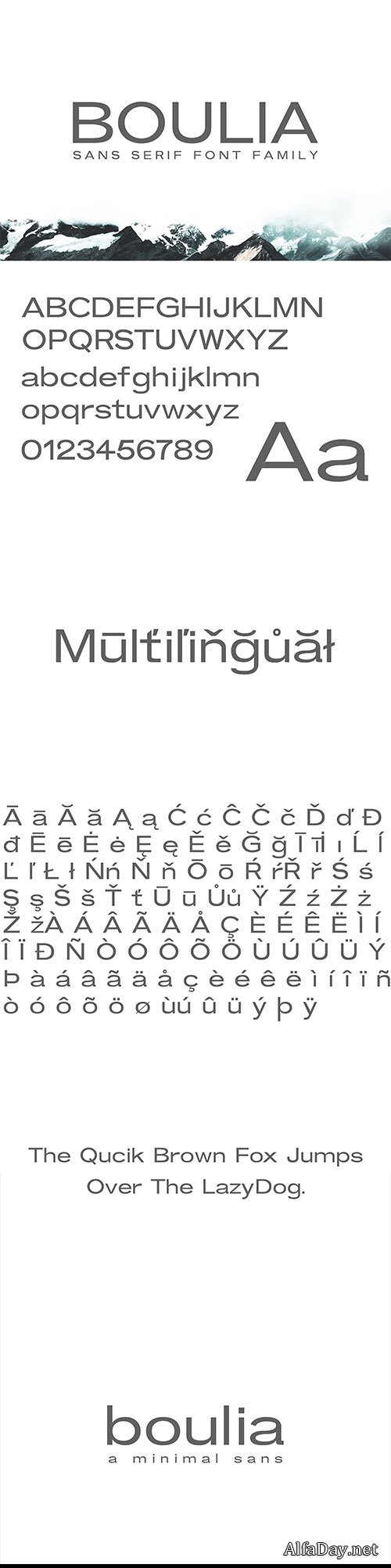 CM - Boulia Sans Serif Font Family 2912151