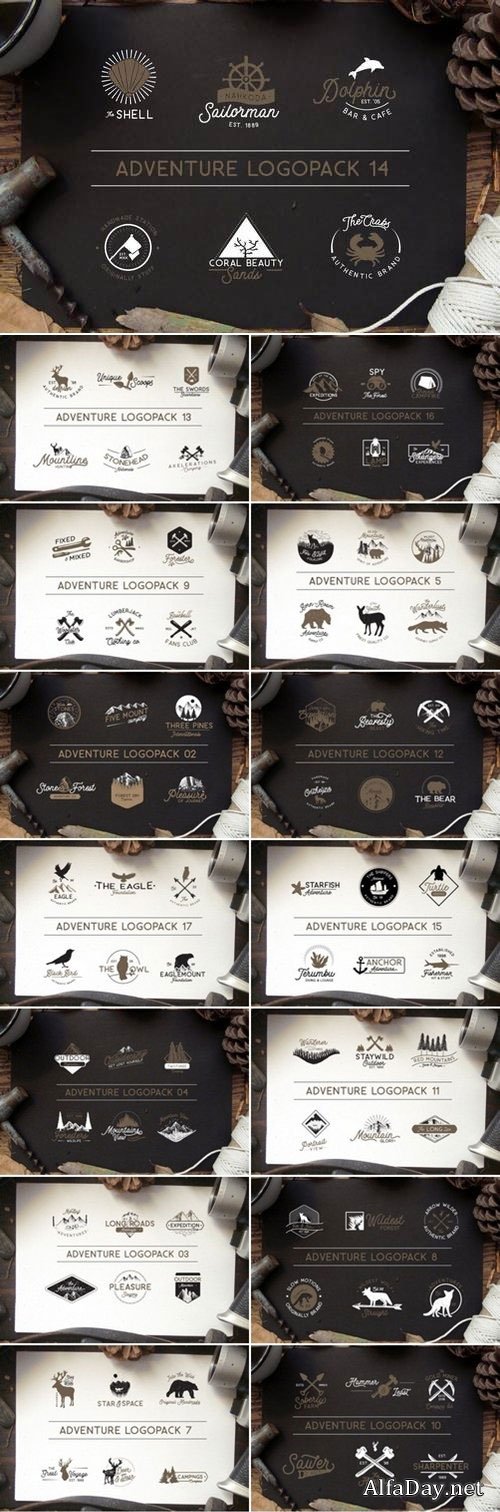 Adventure Logopack Bundle