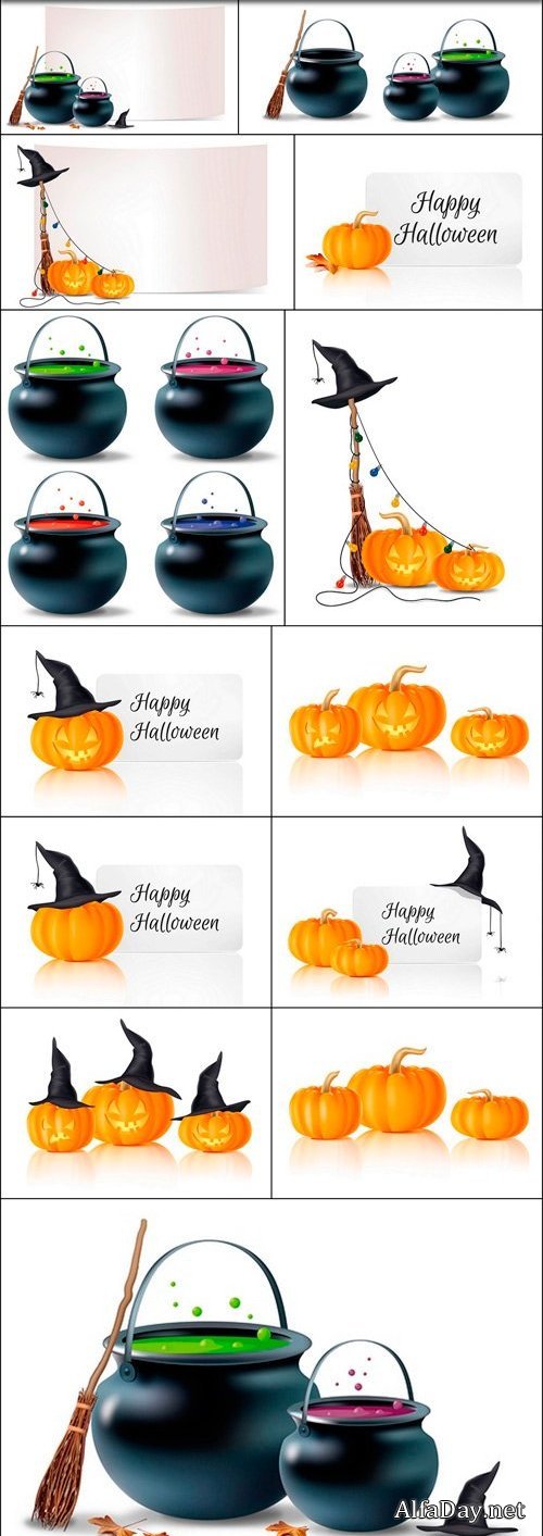 Halloween collection 50 - 14 EPS