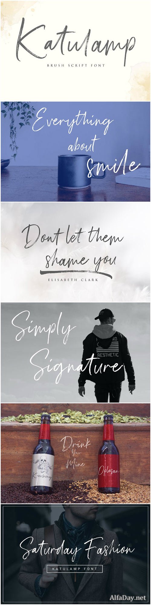 CreativeMarket Katulamp Font Duo 2387075