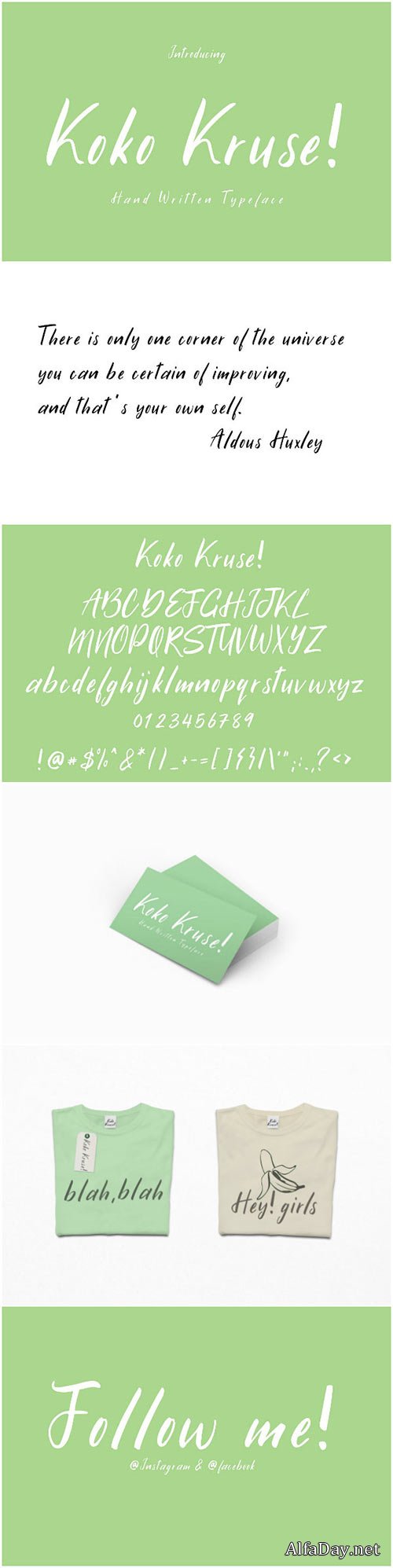 CreativeMarket Koko Kruse | Hand Written Font 1656942