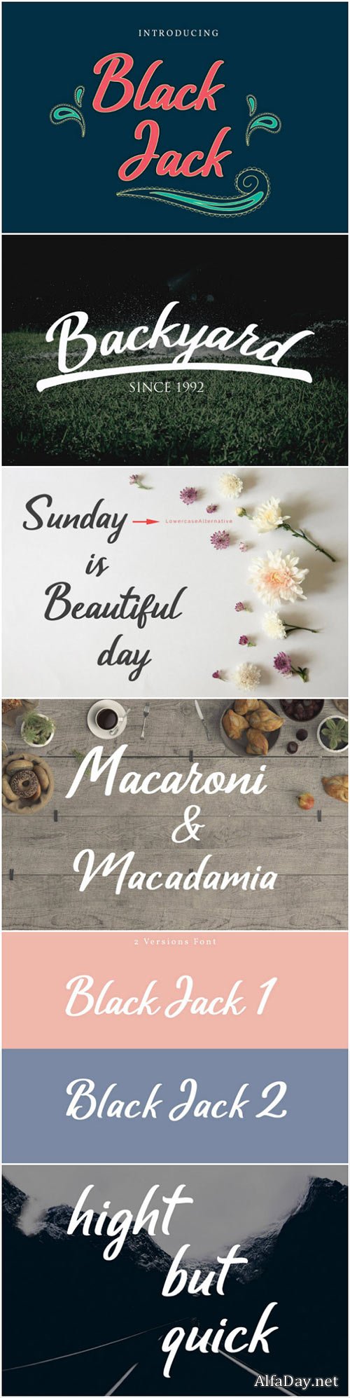 CreativeMarket Black Jack Font Duo 2386343
