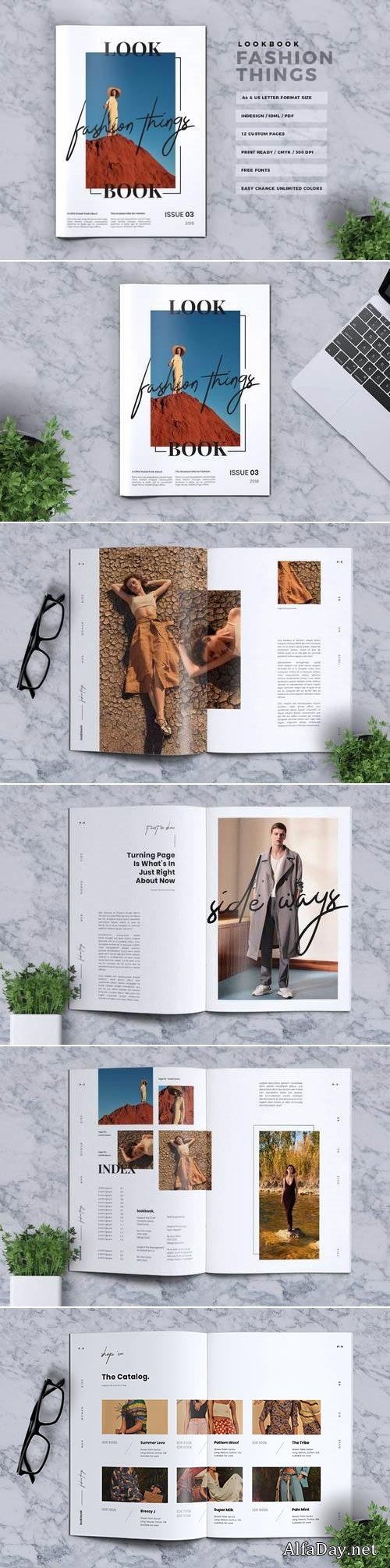 CreativeMarket Fashion Things Lookbook 3023699