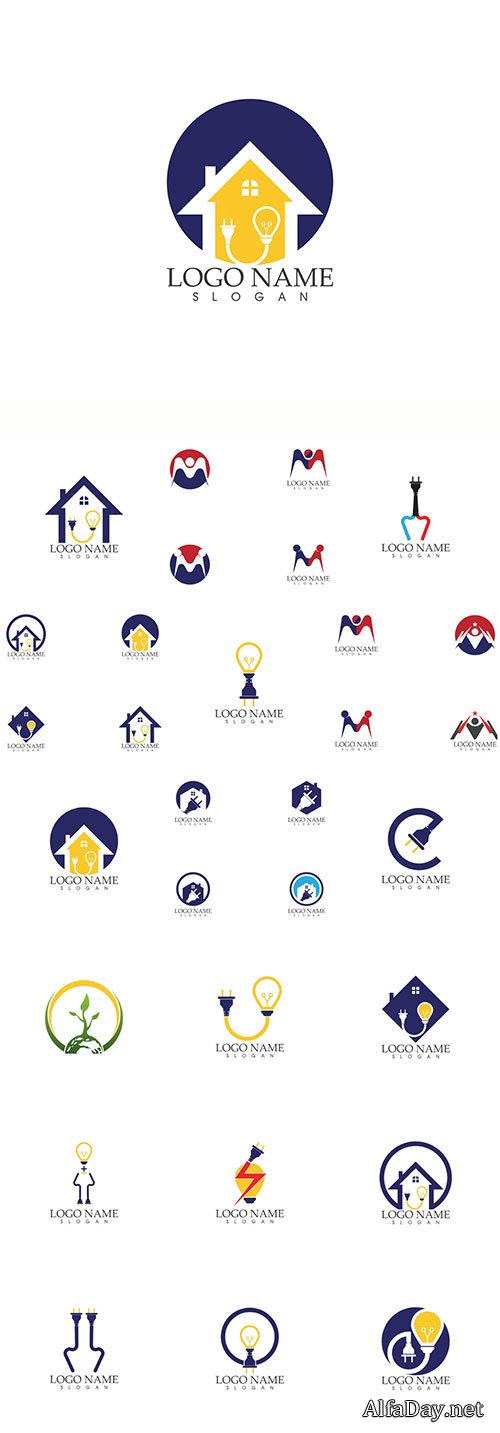 Logo business vector illustration template # 153