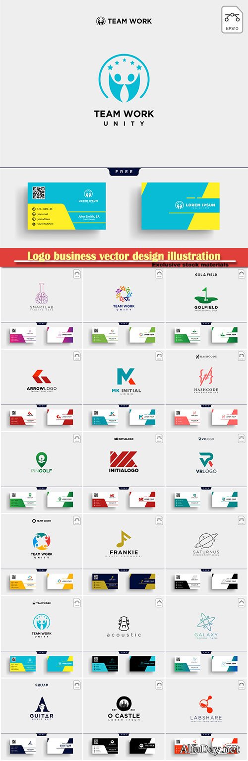 Logo business vector design illustration # 4