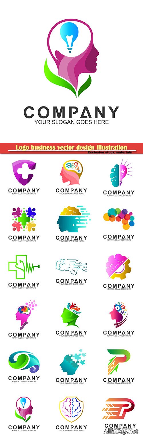 Logo business vector design illustration # 32