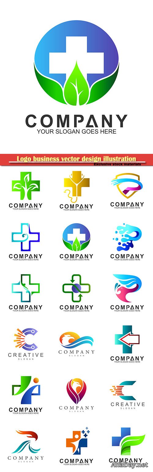 Logo business vector design illustration # 34