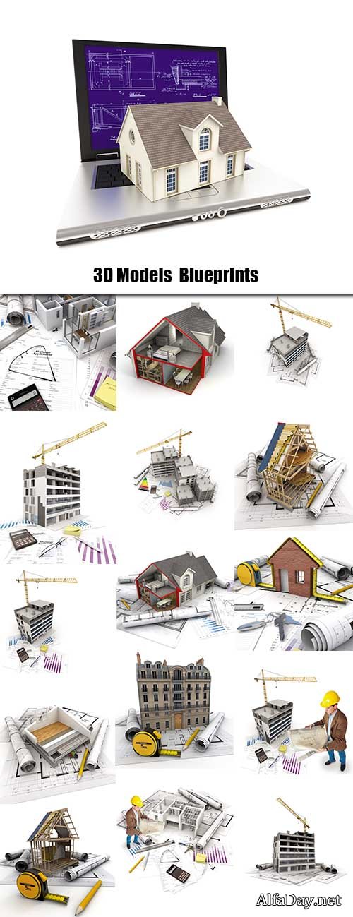 3D Models Blueprints 25 jpeg
