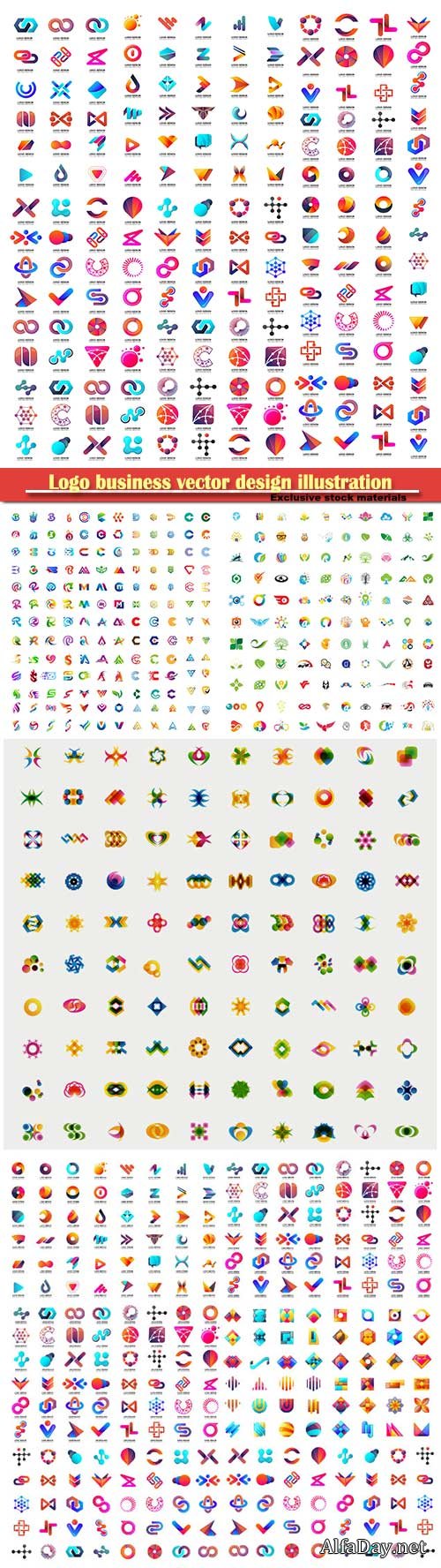 Logo business vector design illustration # 85