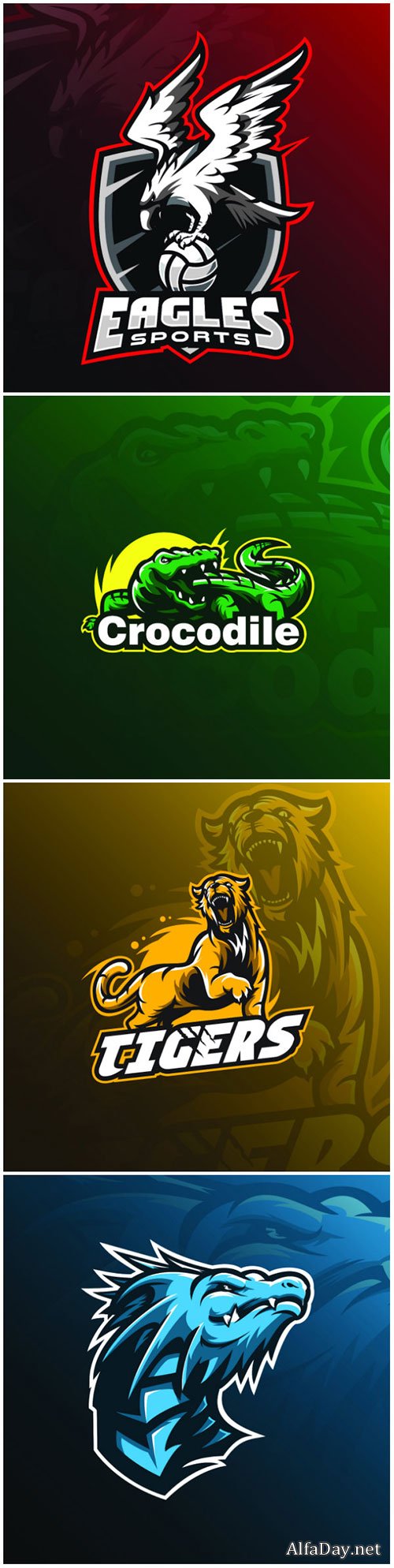 Mascot vector logo design with modern illustration concept style for badge, emblem and tshirt printing # 2