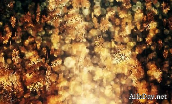  VIDEOHIVE - Christmas Flakes 05 HD - 24918096