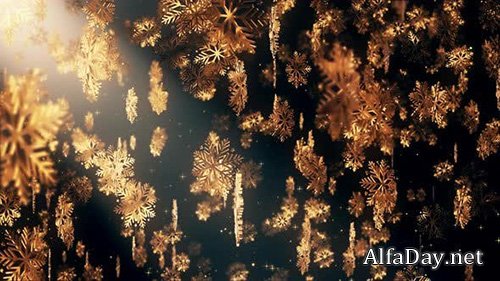 VIDEOHIVE - Christmas Flakes 04 4K - 24923203