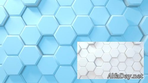 Videohive - Clean Hexagons 86 - 24972139