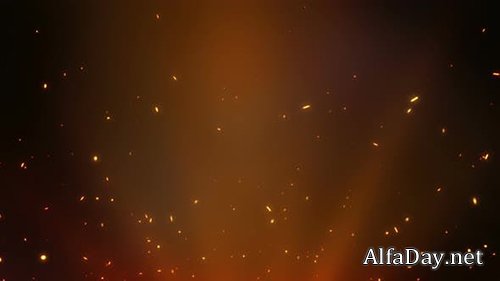 Videohive - Fire Sparks Blackground - 24970333
