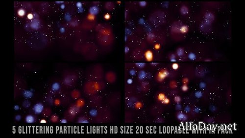 Videohive - Glittering Particles Lights 01 - 24968238