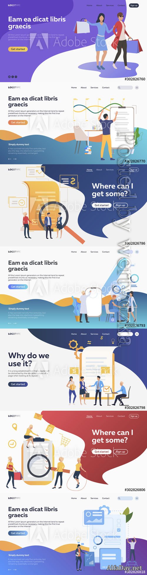 Flat isometric vector 3D concept illustration # 68