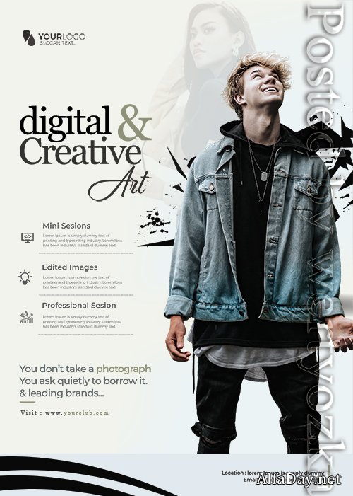 Photography Contest - Premium flyer psd template