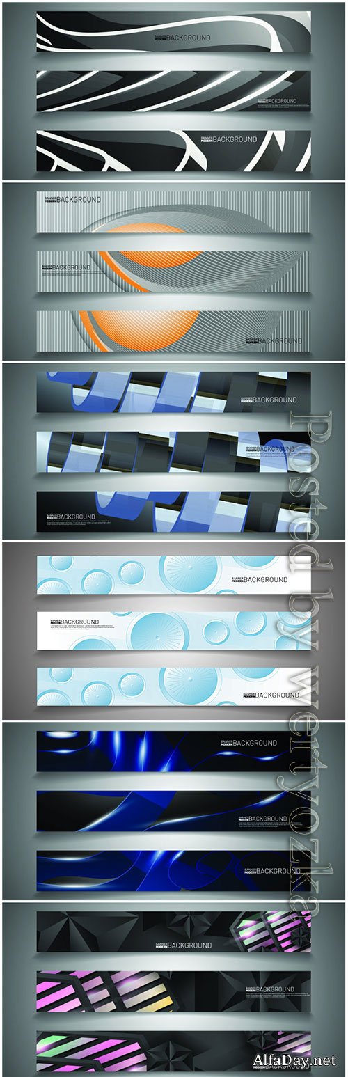 Set banner background for your design