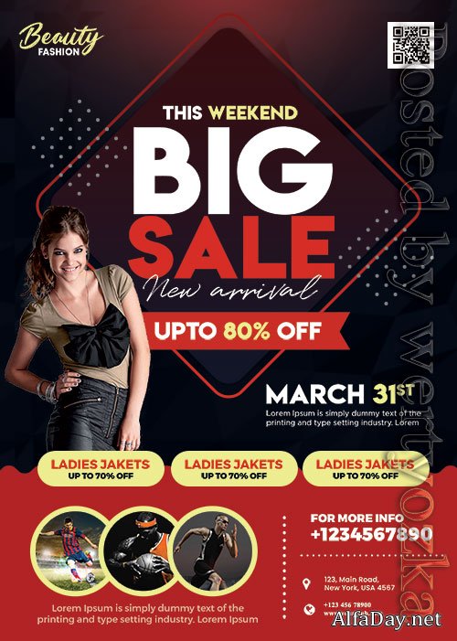 Special Offer Sale - Premium flyer psd template