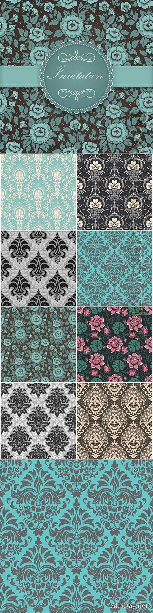 Luxury vector seamless texture