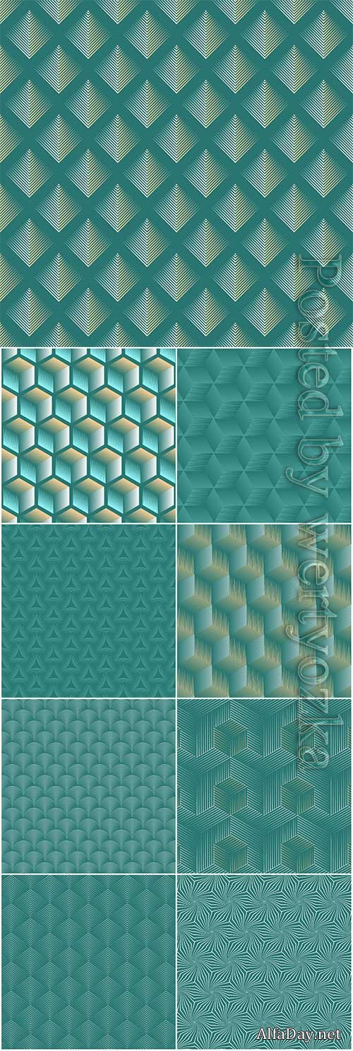 Seamless abstract geometric vector background