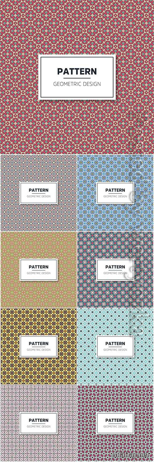 Luxury ornamental mandala seamless vector pattern # 6