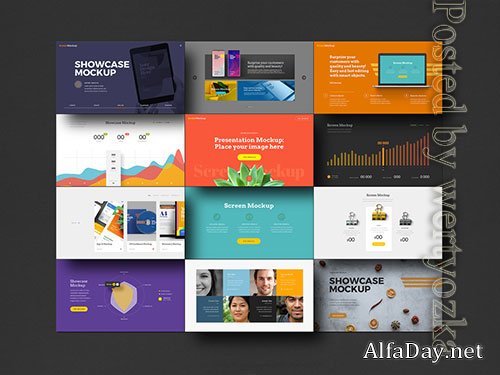 Presentation Showcase Mockup