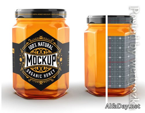 Honey Jar Mockup 322842591