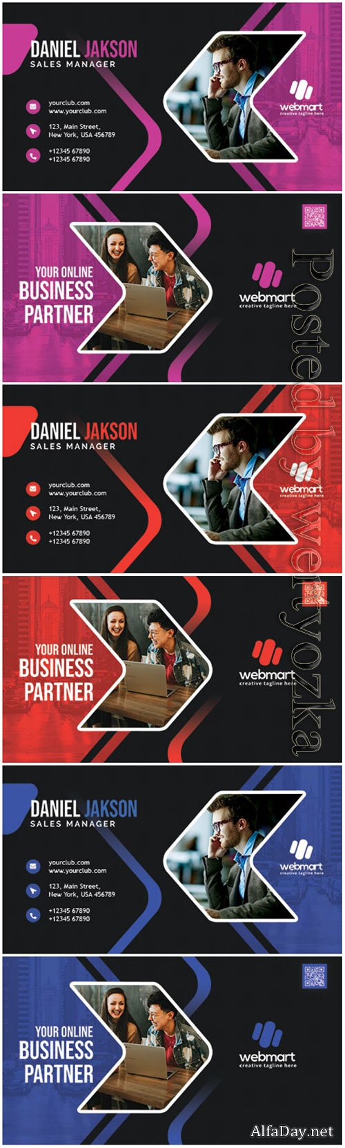 Creative Designer Business Card PSD