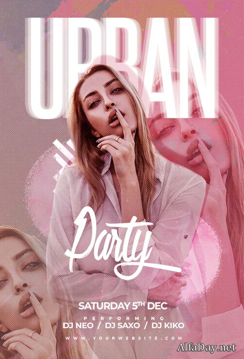 Urban Party Flyer Template