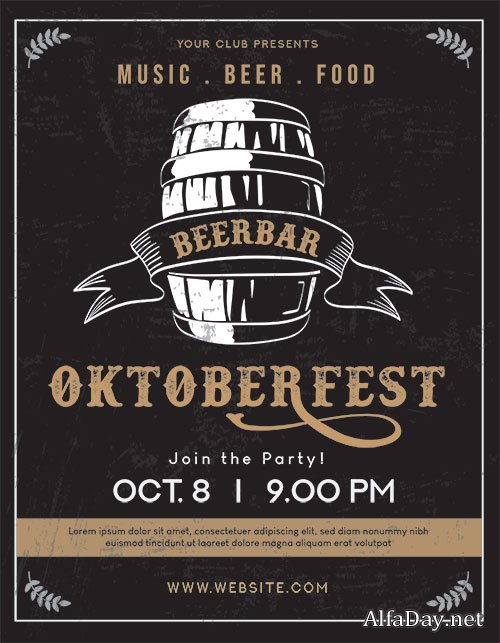 Oktober Fest Flyer Template