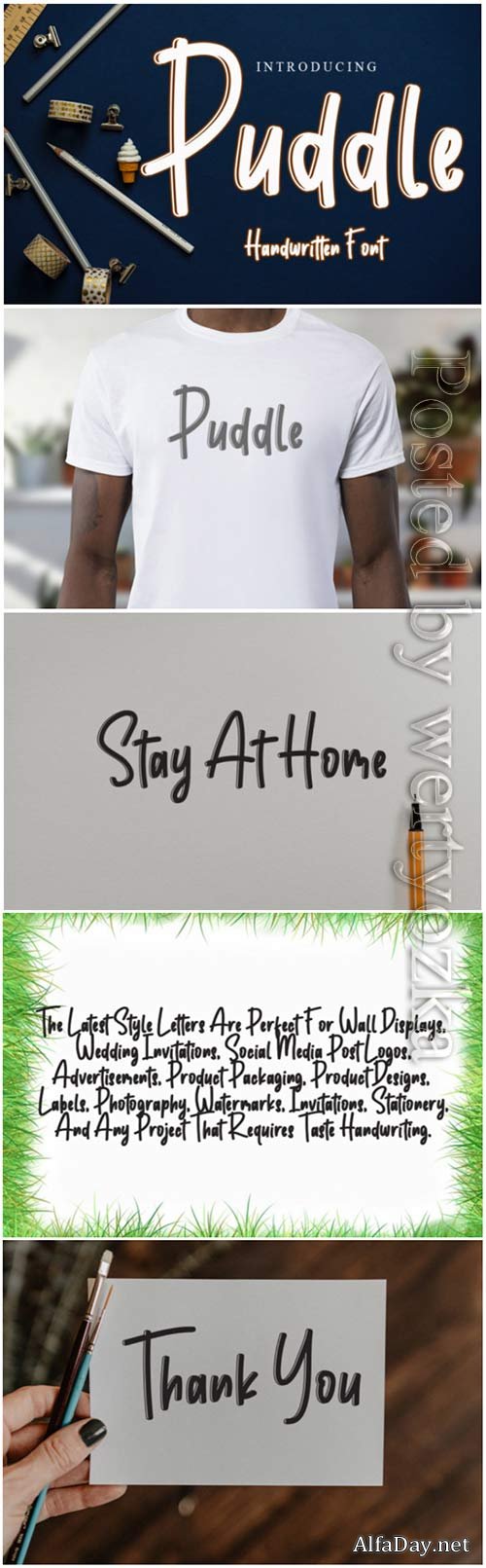 Puddle Font