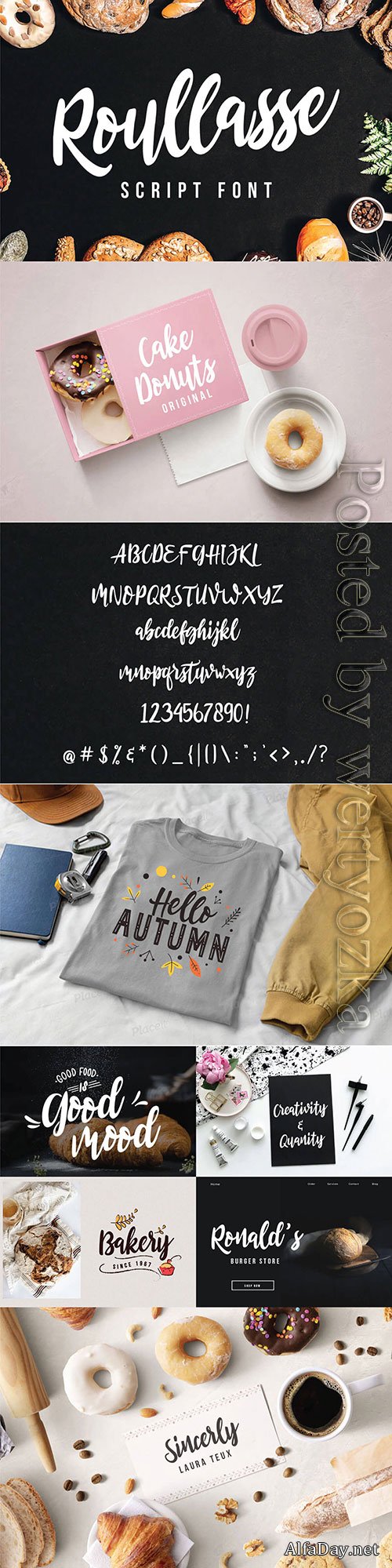 Roullasse Script Font
