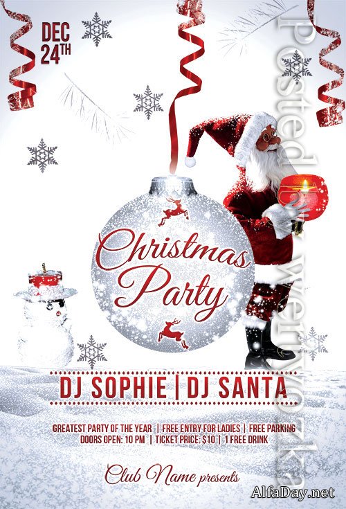 XMAS Event - Premium flyer psd template