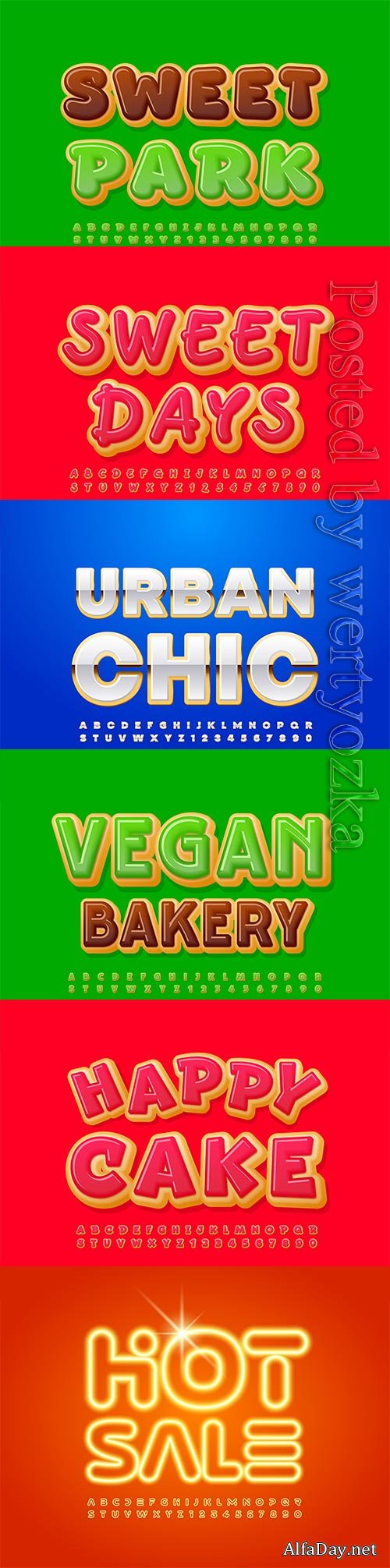 3d editable text style effect vector vol 673