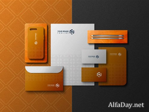 Stationery Psd Mockup