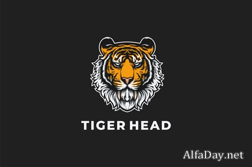 Tigre Head Mascot Design