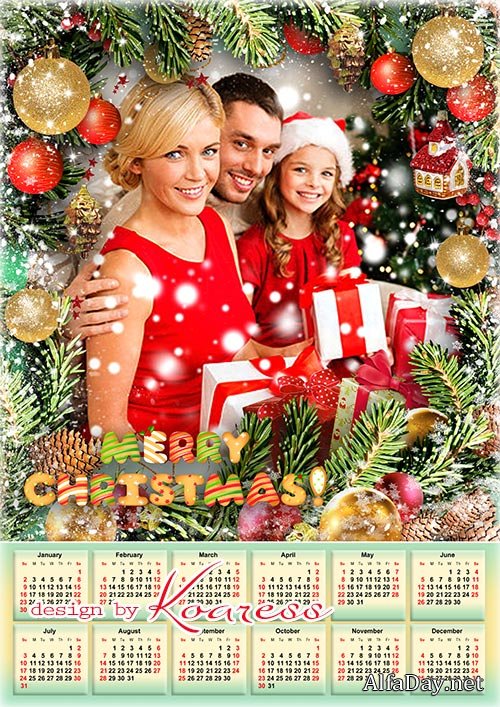 ����������, �������������� ��������� �� 2022 ��� - Merry Christmas calendar 2022