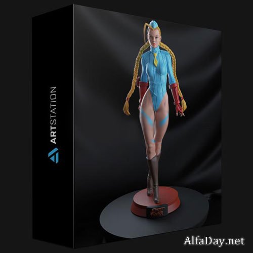 ARTSTATION - CAMMY FANARTE STREET FIGHTER � 3D PRINT MODEL