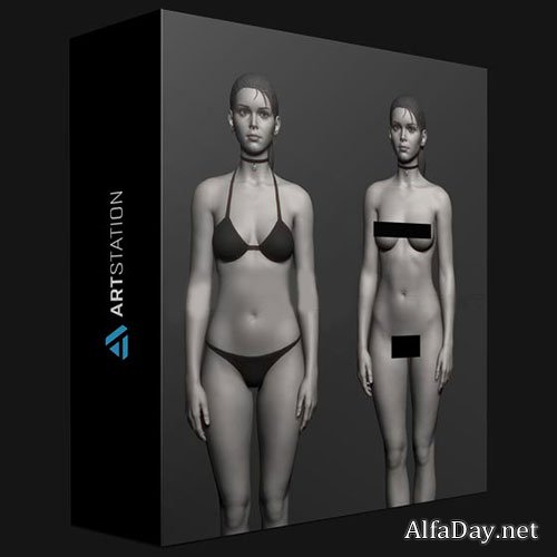 ARTSTATION � BASE FEMALE ANATOMY BY NIKOLAY CHUGUNOV