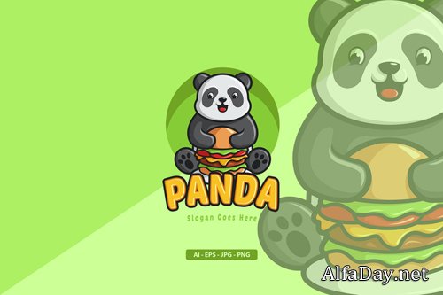 Panda - Mascot Logo