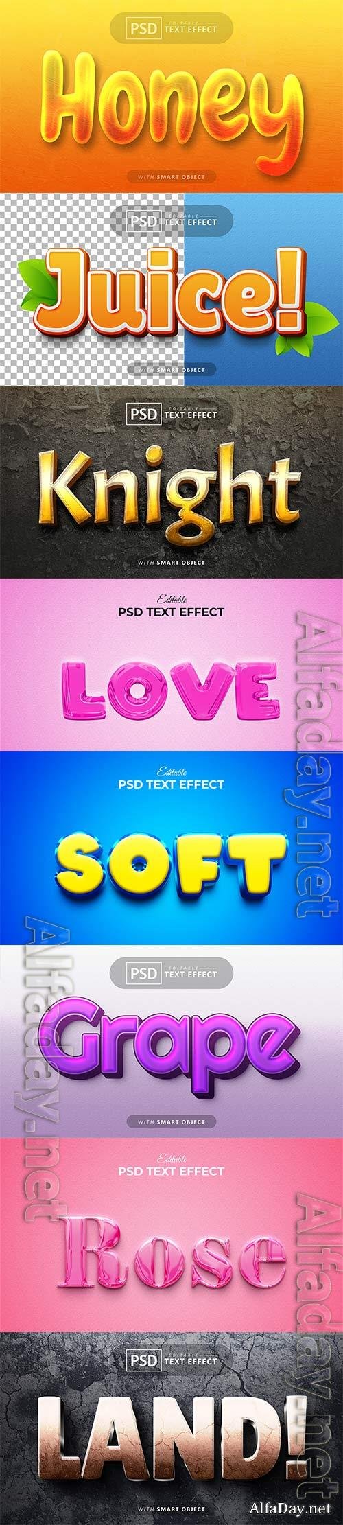 Psd text effect set vol 127