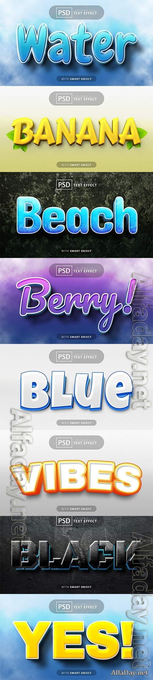 Psd text effect set vol 126