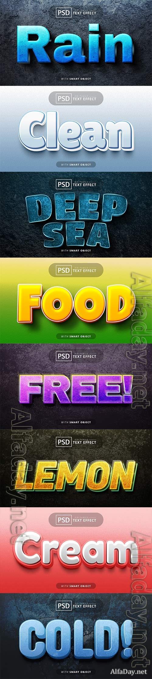 Psd text effect set vol 125